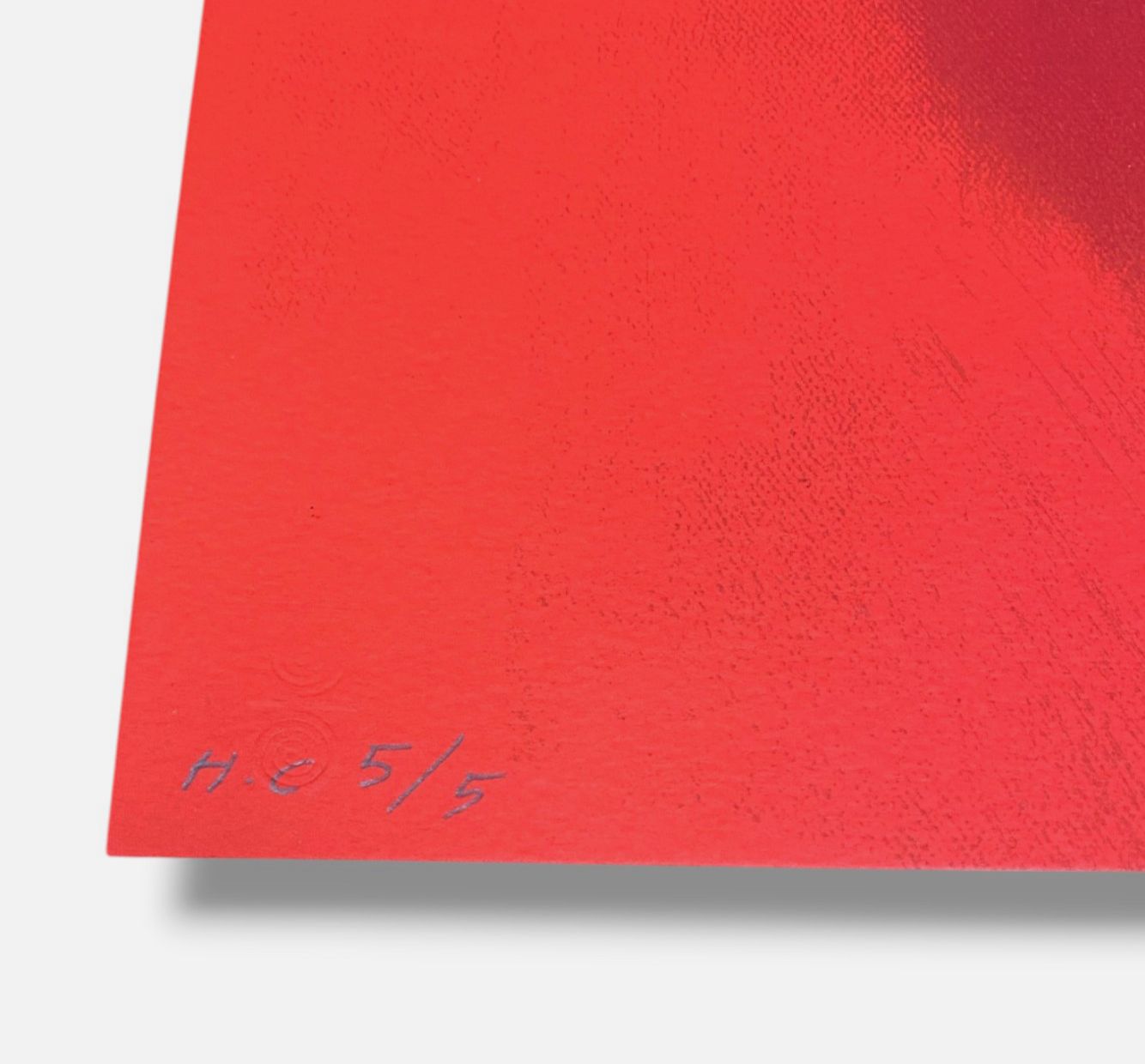 José Luis Bustamante "Imagenes Del Fuego III" H.C. Limited Signed Wall Art Print