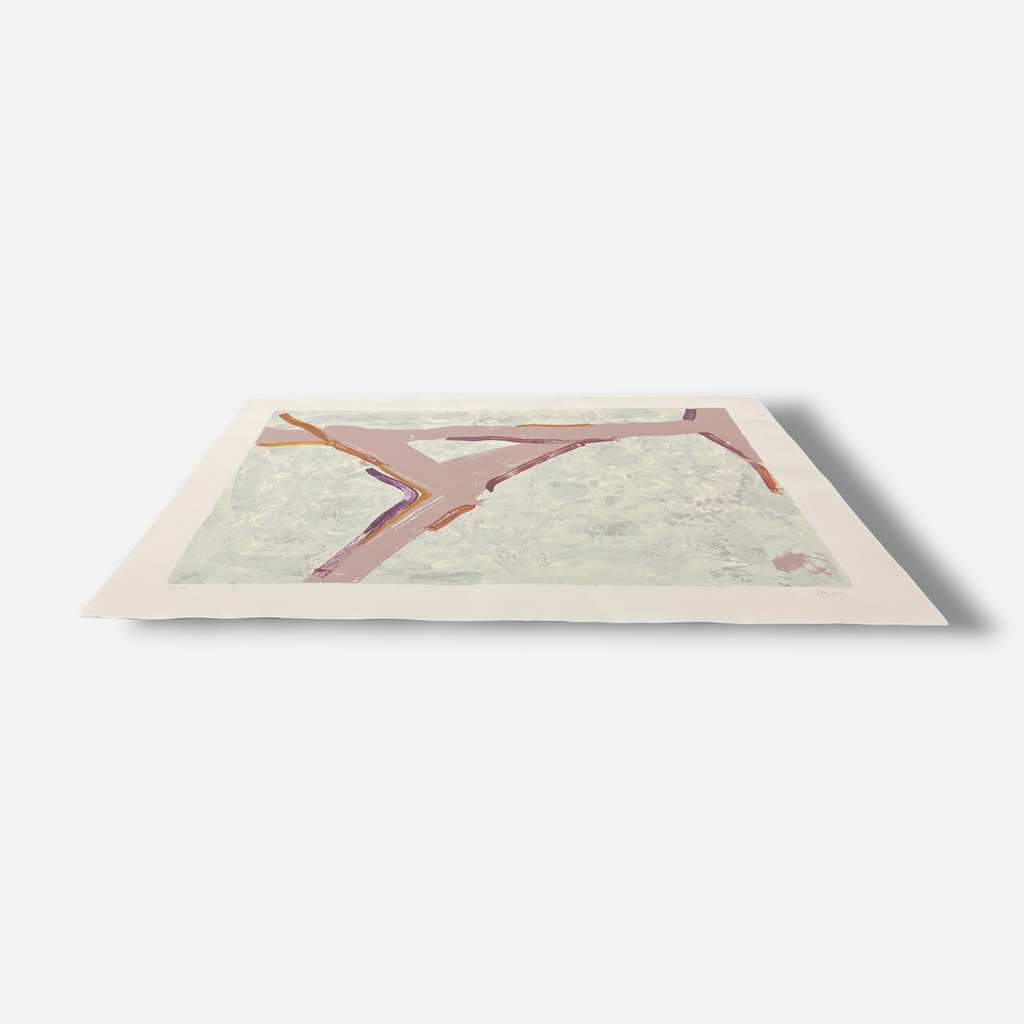 Manuel López-Cano "Aerovia I" E.U. 2005 Limited Signed Fine Wall Art Print