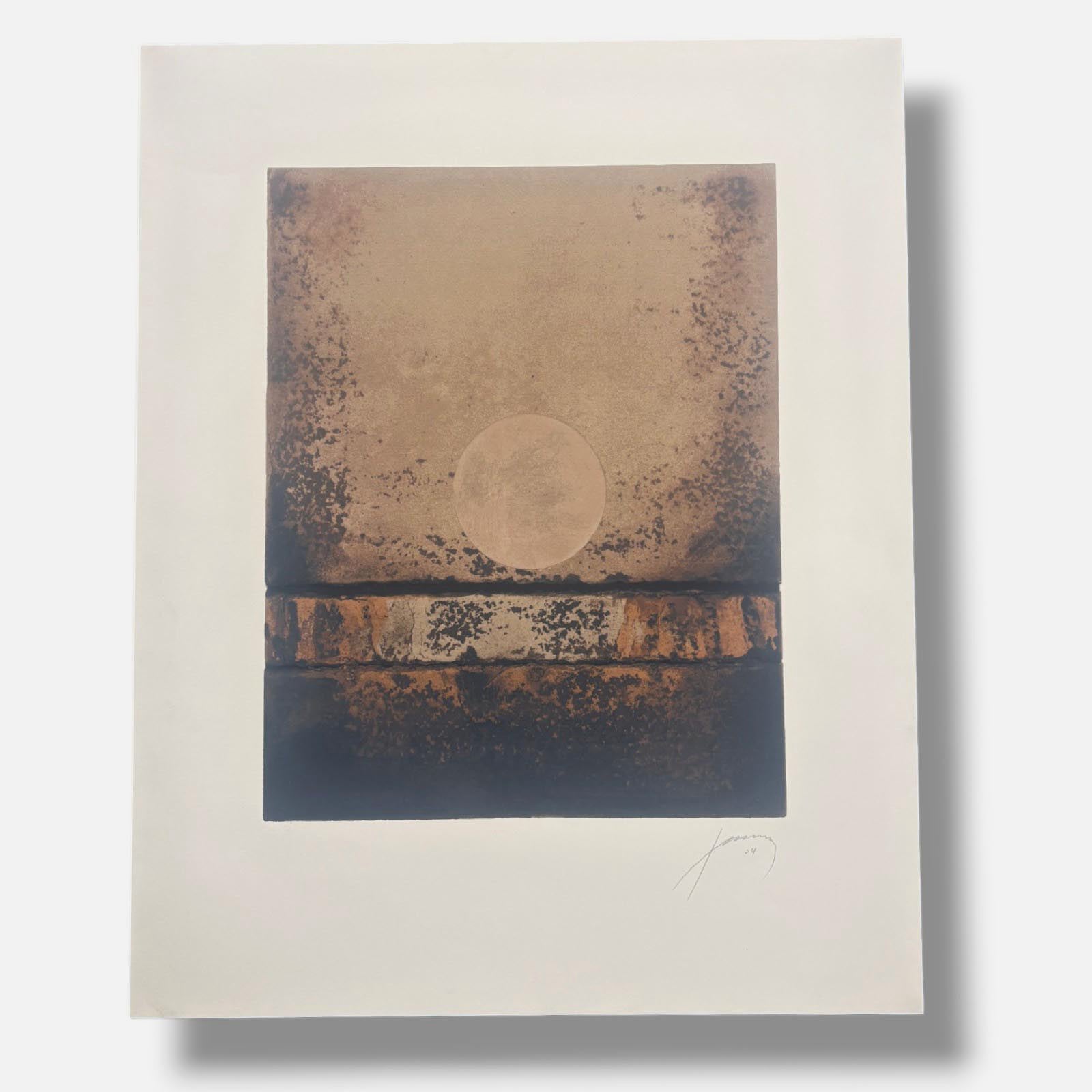 Francisco Farreras Ricart "Luna 002" Limited Signed Fine Wall Art Print 75x60 cm