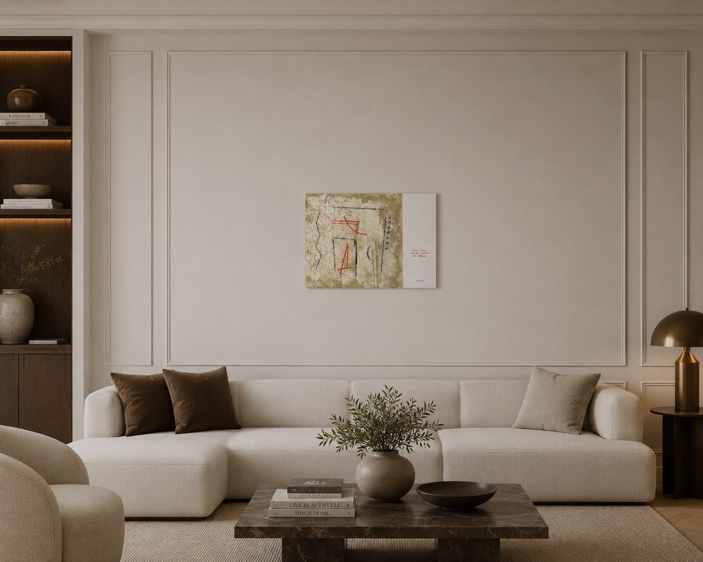 Albert Ràfols-Casamada "Caca" H.C. 2004 Limited Signed Wall Art Print 50 x 65 cm