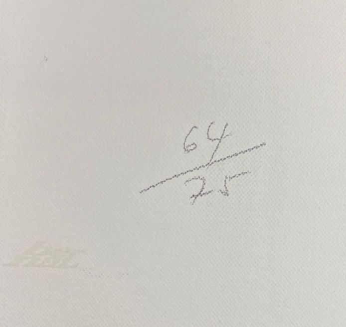 Rafael Canogar Gómezl "Estrato" 1997, Limited Framed Signed Fine Wall Art
