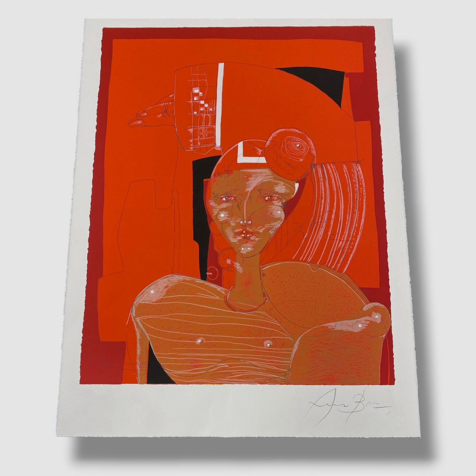 Eduardo Arranz-Bravo De Laguna "Tarde" Limited Signed Wall Art Print | 77 x 57