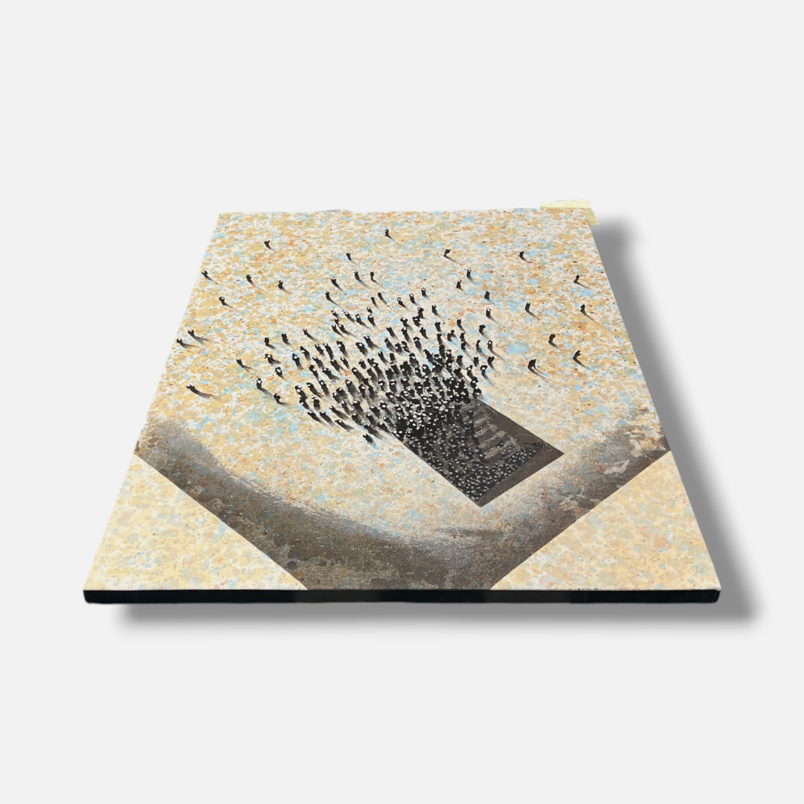 Juan Genovés Candel "Transitos 96" 1996 Limited Signed Fine Wall Art Print