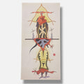 Jorge Camacho "Totem" 2006 Limited Signed Unframed Fine Wall Art, 100L X 50W cm