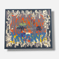 Mª Luisa Sanz García Muro ''Plátano Azul (Naranja/Gris)'' Limited Signed Art
