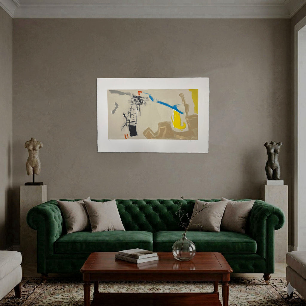 Joaquín Capa Eiriz "Grey Space" 1999 Limited Signed Fine Wall Art Print