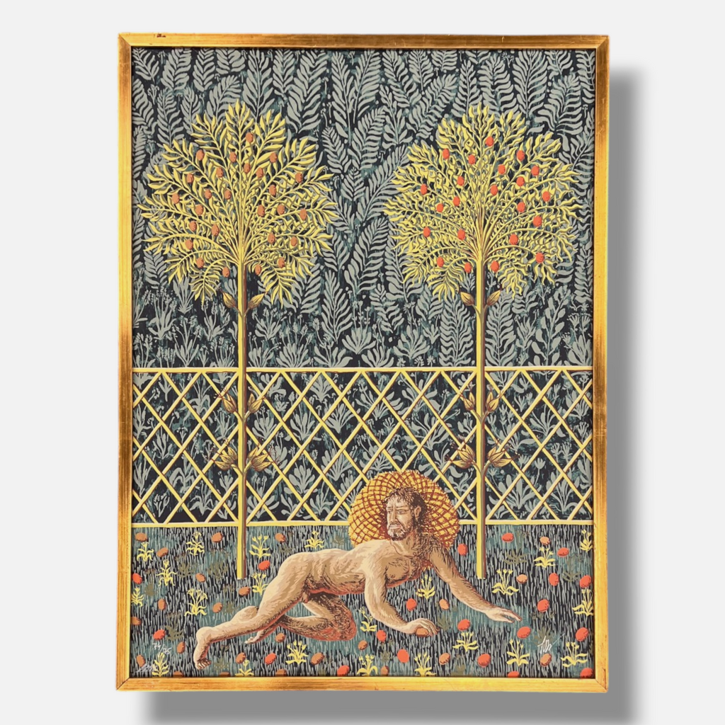 Guillermo Pérez Villalta "El Recolector de Frutos" 1998 Limited Signed Art Print