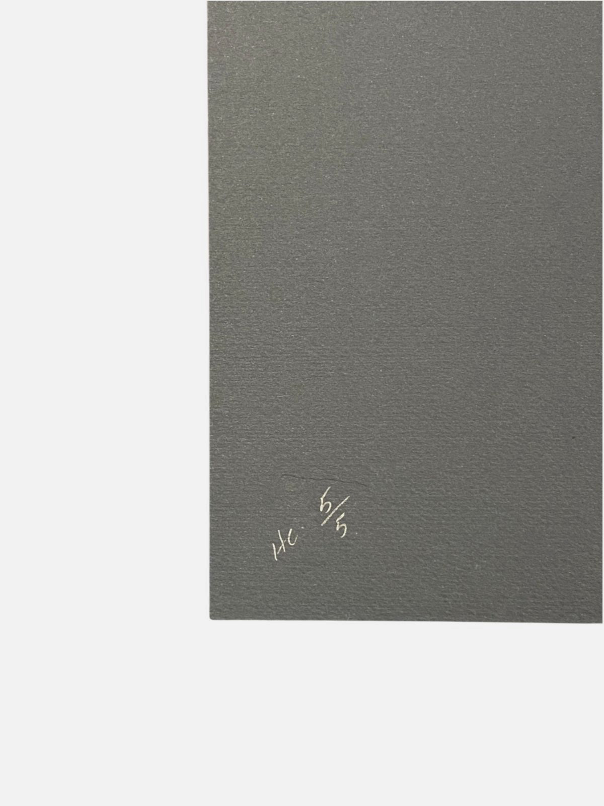 Esterio Segura Mora "Dónde el silencio produce ansias" H.C. Limited Signed Art