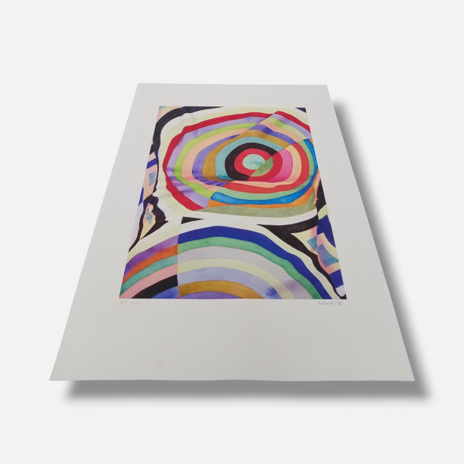 Jochen Twelker "Pajama Party" 2005 P.T. Signed Limited Fine Wall Art Print