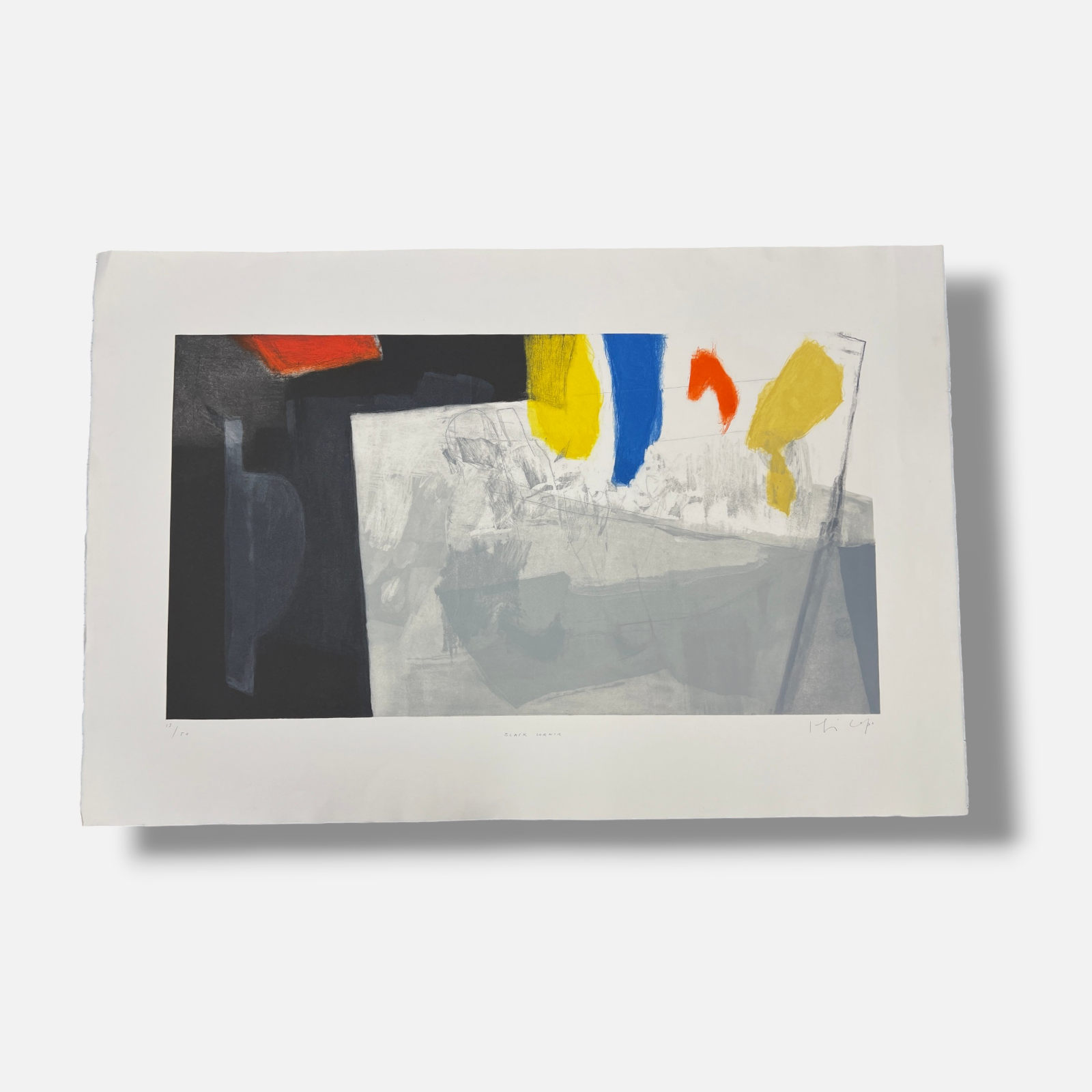 Joaquín Capa Eiriz "Black Corner" 1999 Limited Signed Fine Wall Art Print