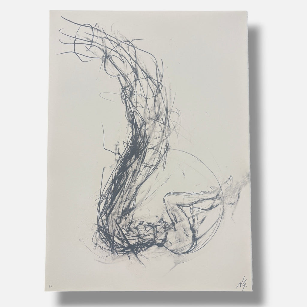 Natalia Granada "Vigilia V" H.C. 2005 Signed Limited Fine Wall Art 76 x 54 cm