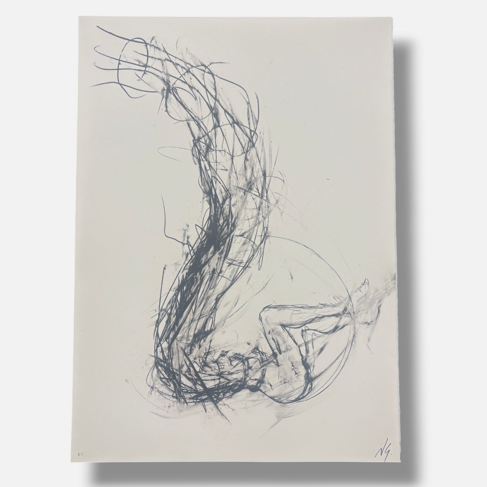 Natalia Granada "Vigilia V" H.C. 2005 Signed Limited Fine Wall Art 76 x 54 cm