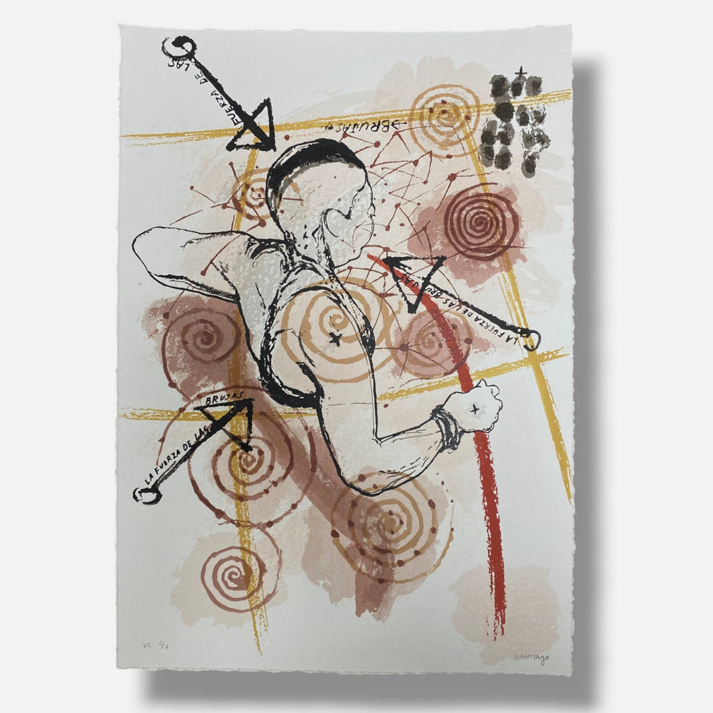 Santiago Rodríguez Olazába "La Huella" 2004 Fine Wall Art 6-Piece Set