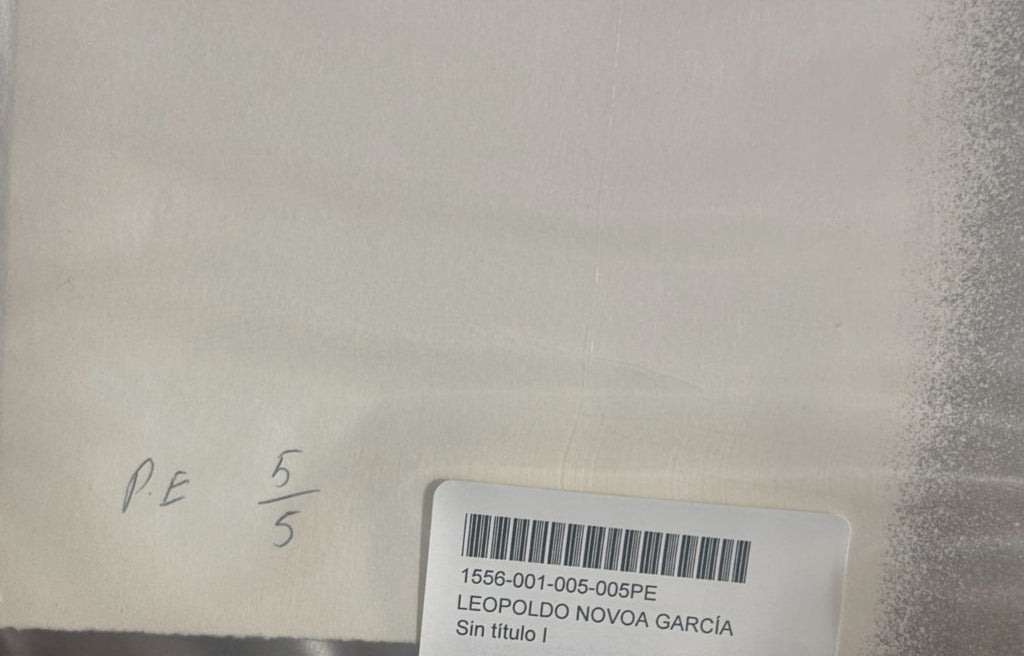 Leopoldo Nóvoa García "S/T I" 2004 P.E. Limited Signed Fine Wall Art 70Lx100W cm