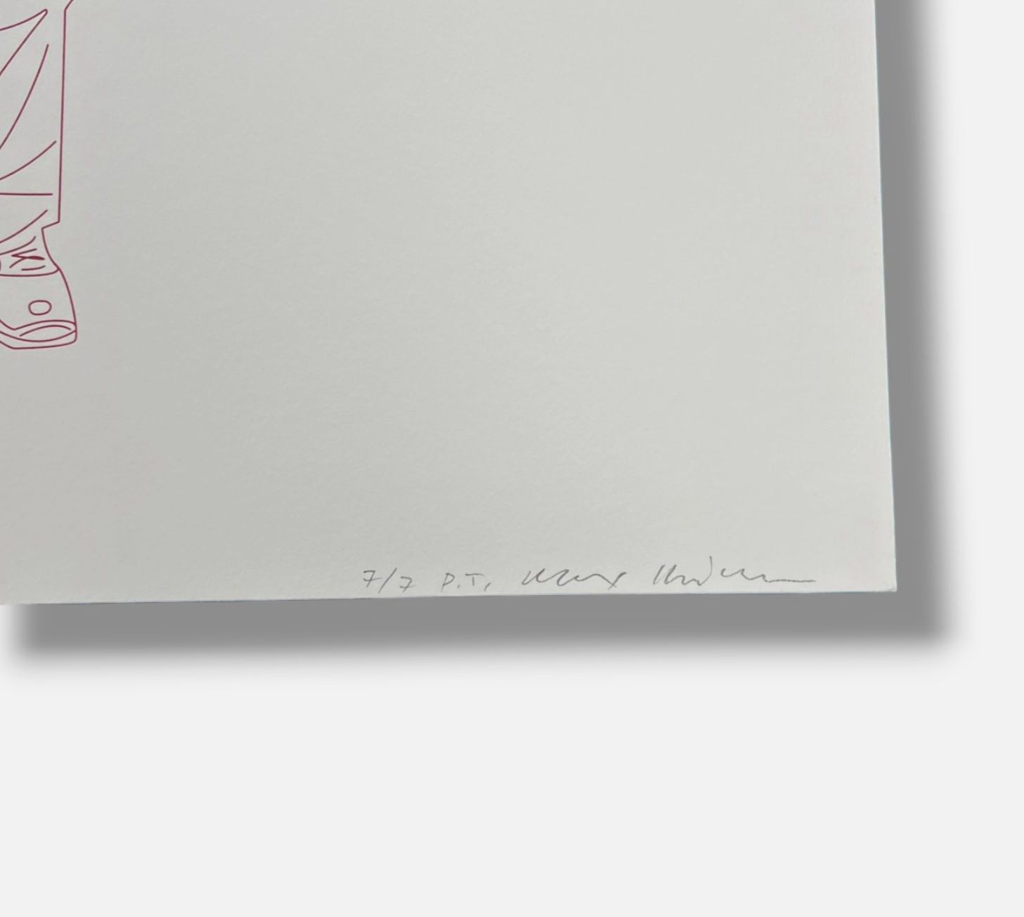 Alex Hanimann "All Has Not Been Said And Done III" P.T. Limited Signed Wall Art