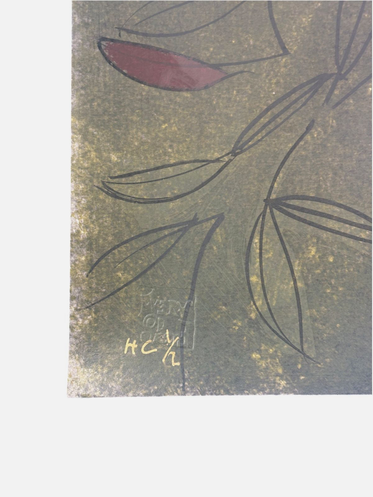 Nélida López Martínez "Verano Versus Noche" 2003 H.C. Limited Signed Art 68Lx98W