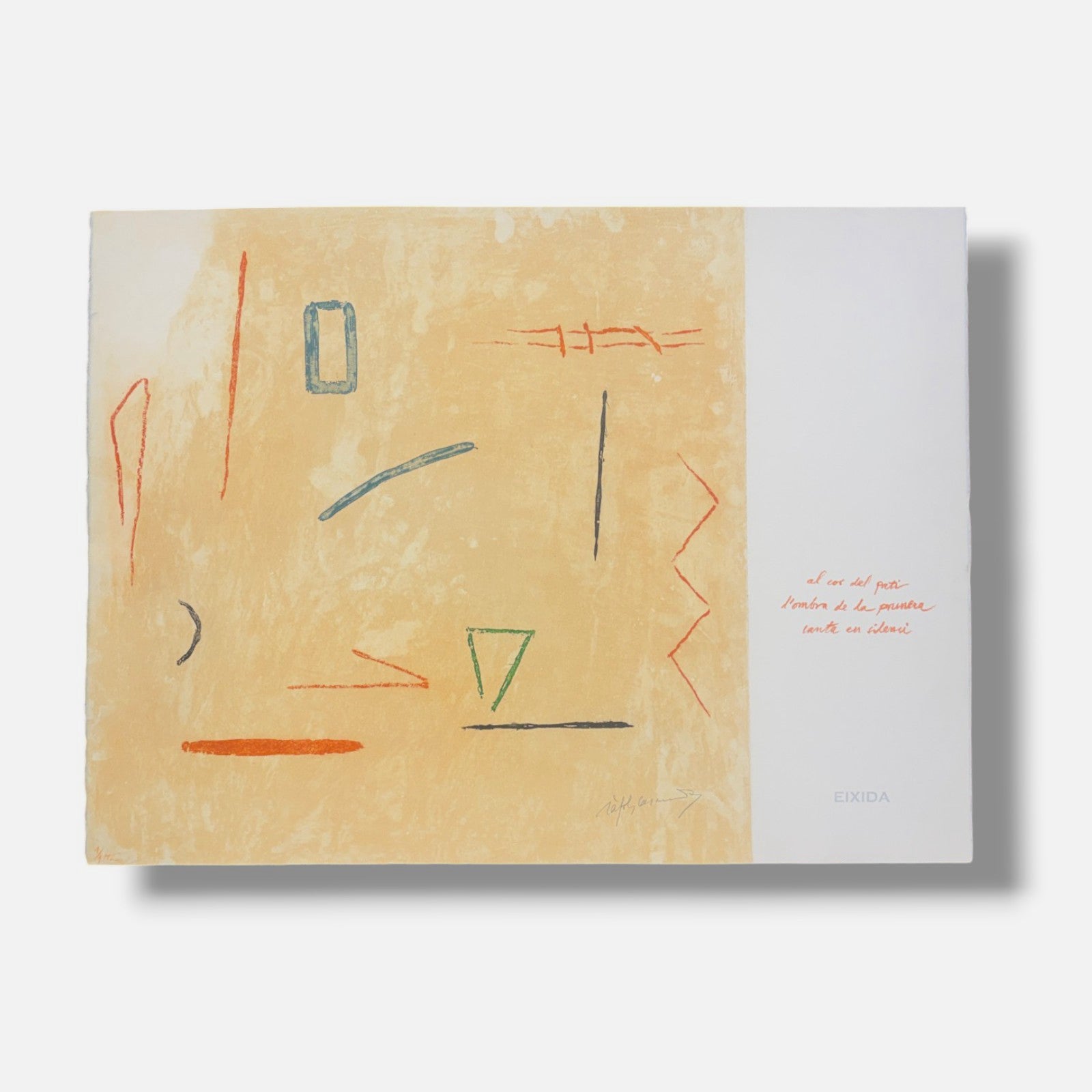 Albert Ràfols-Casamada "Eixida" H.C. 2004 Limited Signed Wall Art Print 50x65 cm