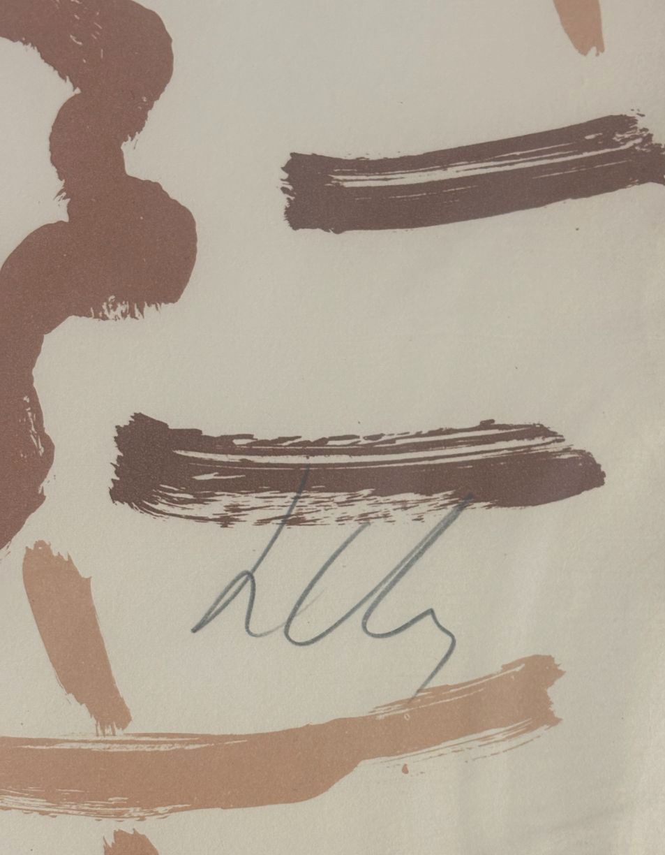 Sandro Chia "B6" 1991 Unframed Limited Signed Fine Wall Art Print, 99L x 69W cm