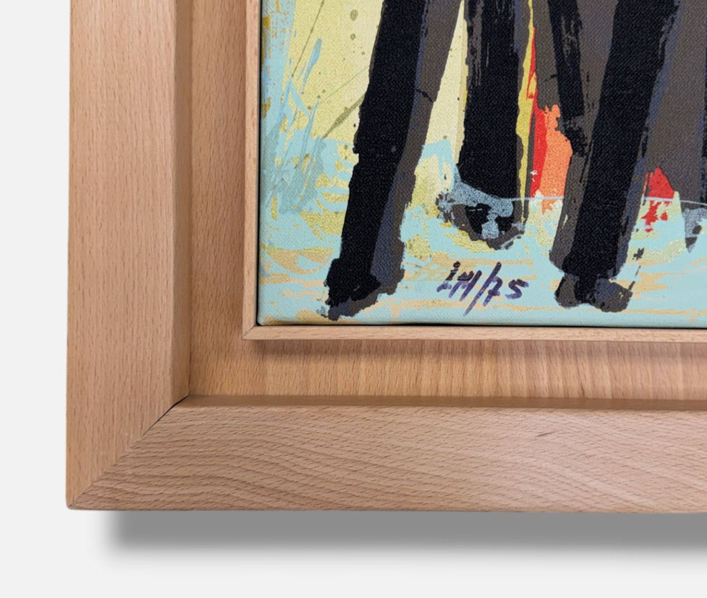 Martín Simón "Carta a Pandora" 1997 Limited Signed Fine Framed Wall Art