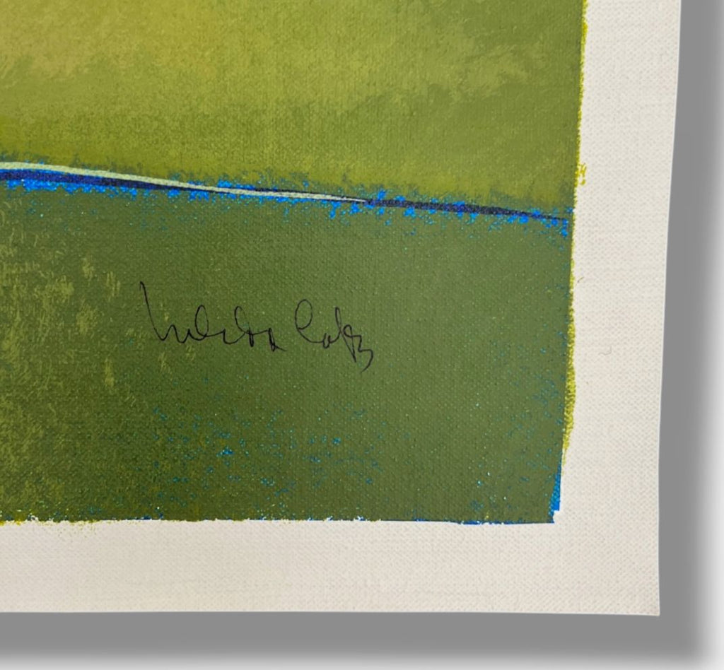 Nélida López Martínez "Las Hojas y La D" P.T. 2004, Limited Signed Wall Art