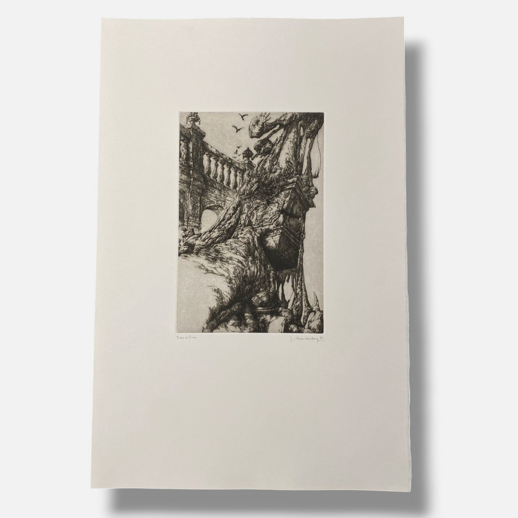 Jose Hernandez Muñoz "Une Saison En Enfer" Poem & Art Print Set, 50 x 32 cm
