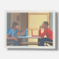 Martín & Sicilia "Jugando Al Ahorcado" P.E. Limited Signed Fine Wall Art Print