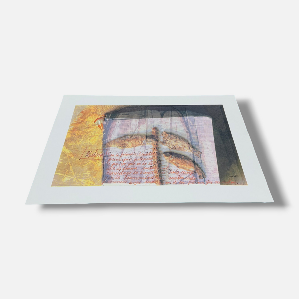 Ronald Morán "Ensayo Sobre La Materia III" 2006, Limited Signed Fine Wall Art