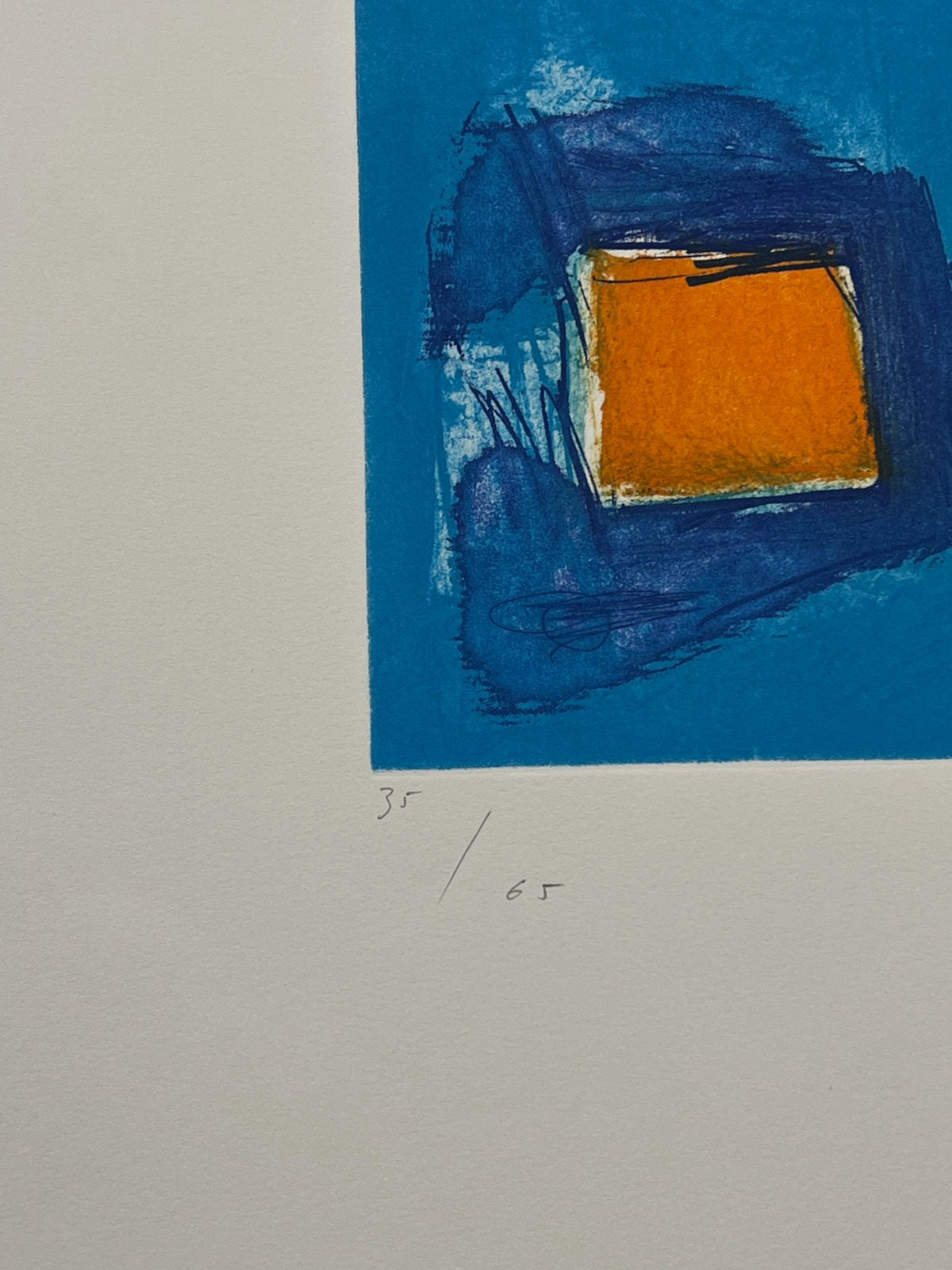 Joaquín Capa Eiriz "Colors + Blue" /65 Limited Signed Fine Wall Art 56L x 76W cm