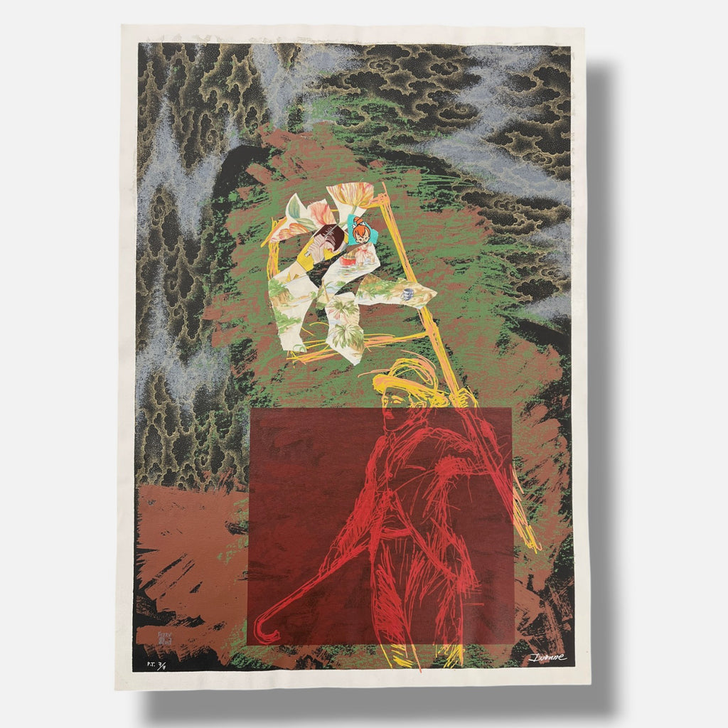 Ivonne Ferrer "Serie Abandonados II" P.T. 2002 Limited Signed Wall Art Print
