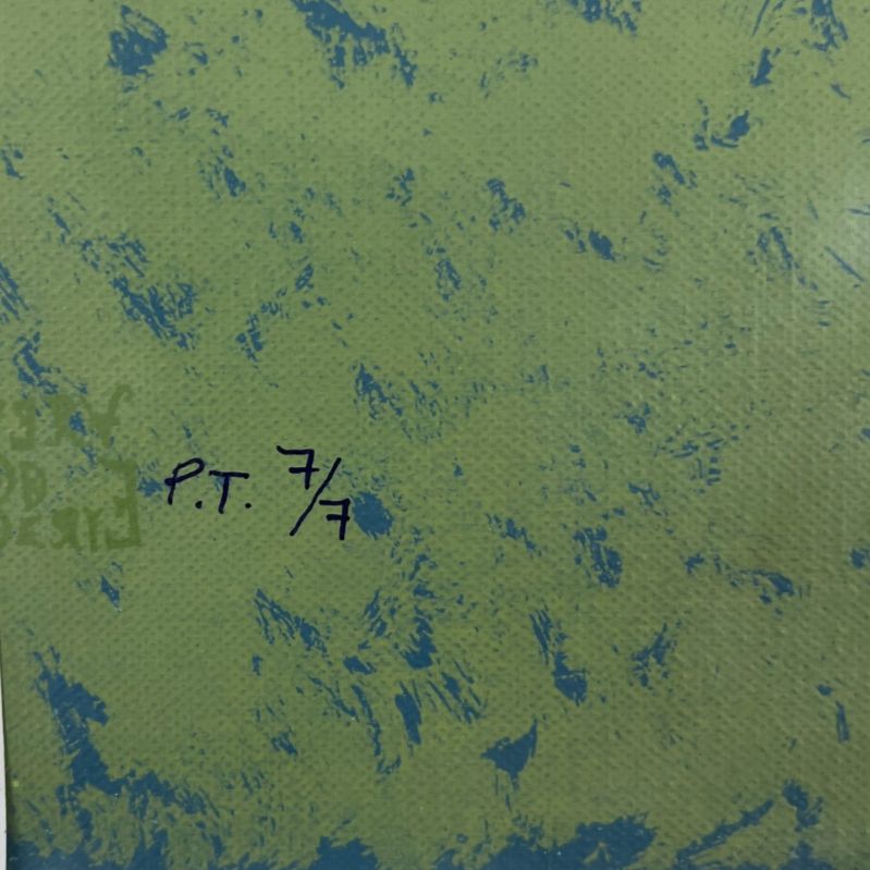 Nélida López Martínez "Las Hojas y La D" P.T. 2004, Limited Signed Wall Art