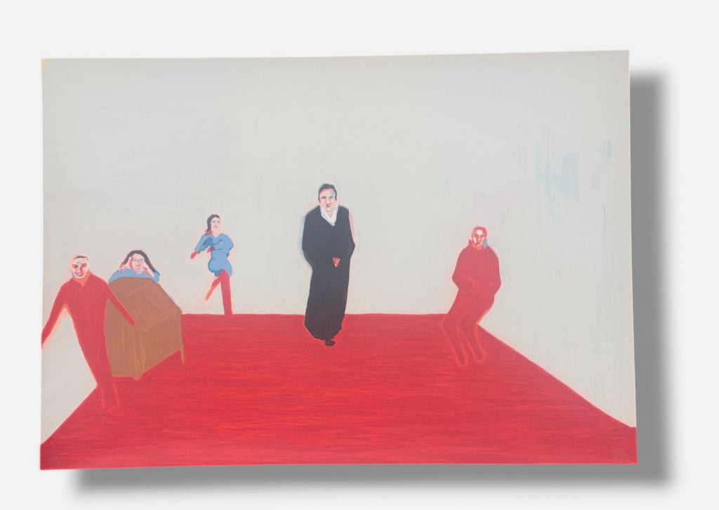 Ignacio Gumucio "La Oficina" 2006 Signed Limited Fine Wall Art | 70L x 100W cm