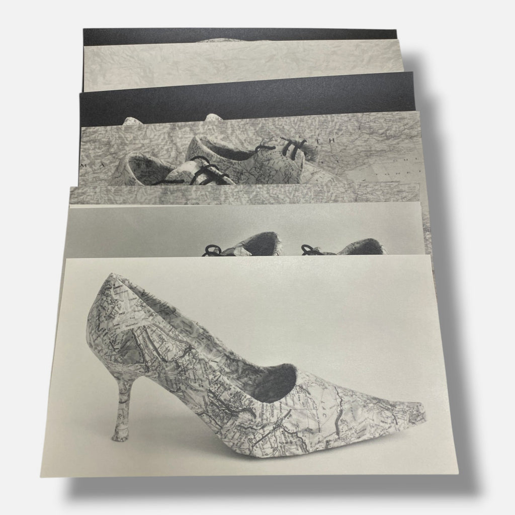 Sylvie Bussières "Geo-zapatos" 2005 Fine Art Print & Book Set