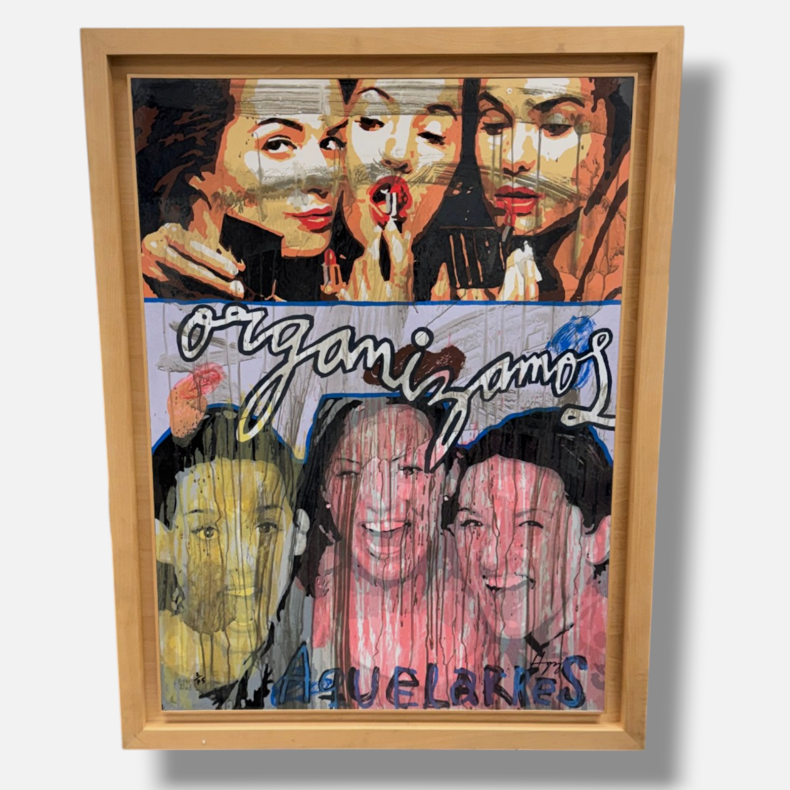 Rodolfo LLopiz Cisneros "Organizamos Aqualarres" 2002, Fine Framed Wall Art