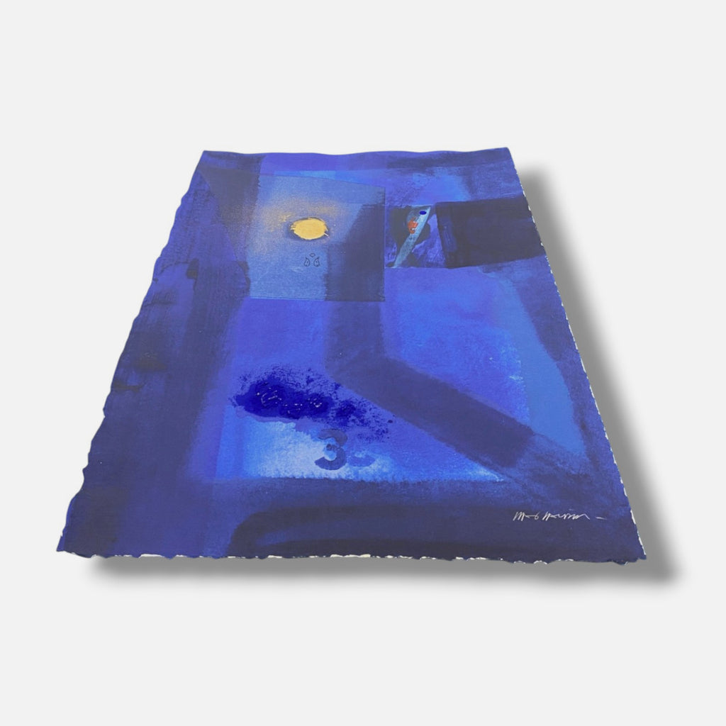 Paolo Laudisa "La Ali Nel Blu" H.C. Limited Signed Wall Art Print | 100x70 cm