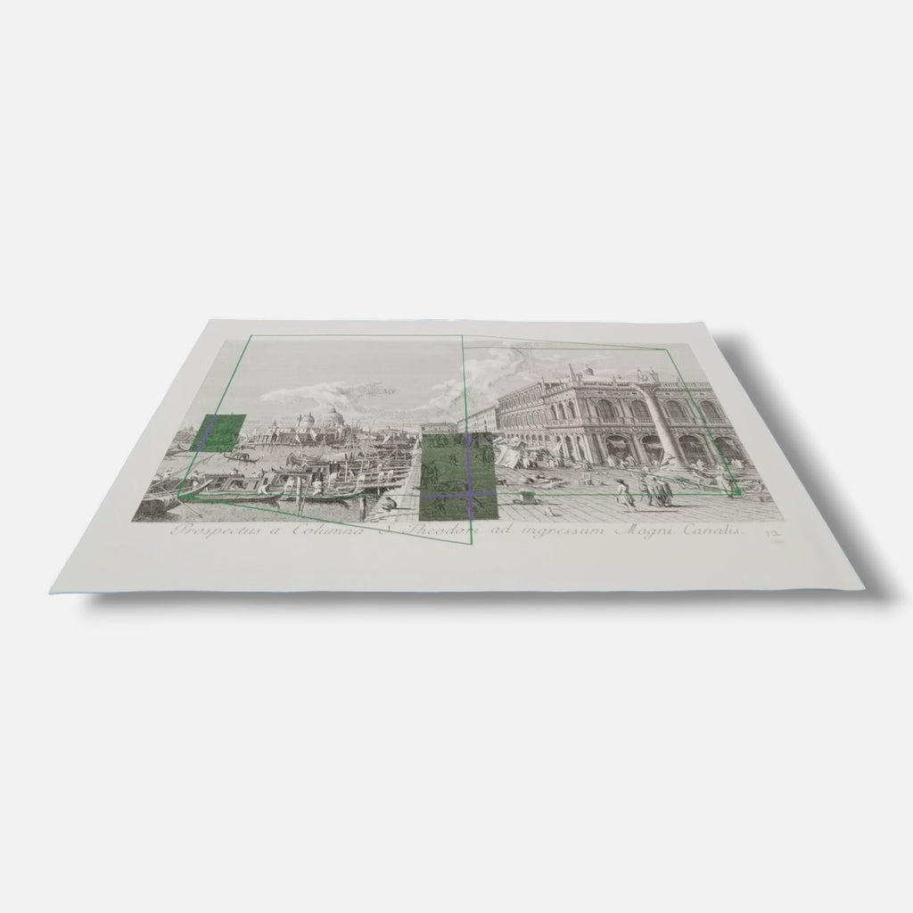 José Antonio Pérez de Vargas y Saldaña "Arquitecturas Ilusorias IV" Wall Art
