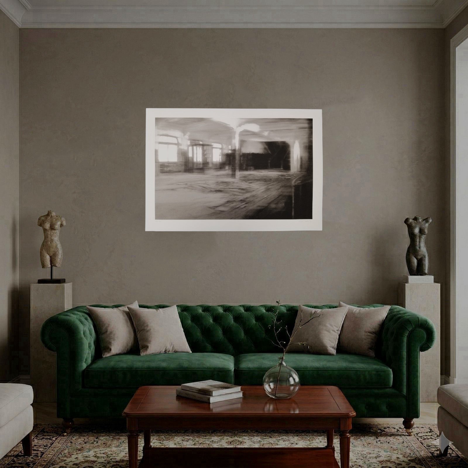 Eduard Resbiere Vázquez "Canfranc" 2006 P.E. Limited Signed Wall Art Print