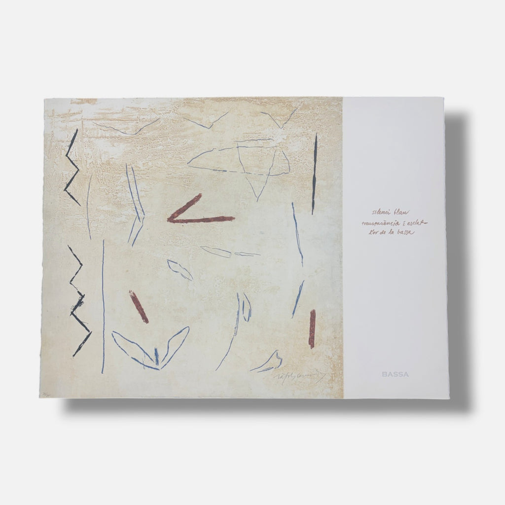 Albert Ràfols-Casamada "Bassa" 2004 Limited Signed Fine Wall Art Print 50x65 cm