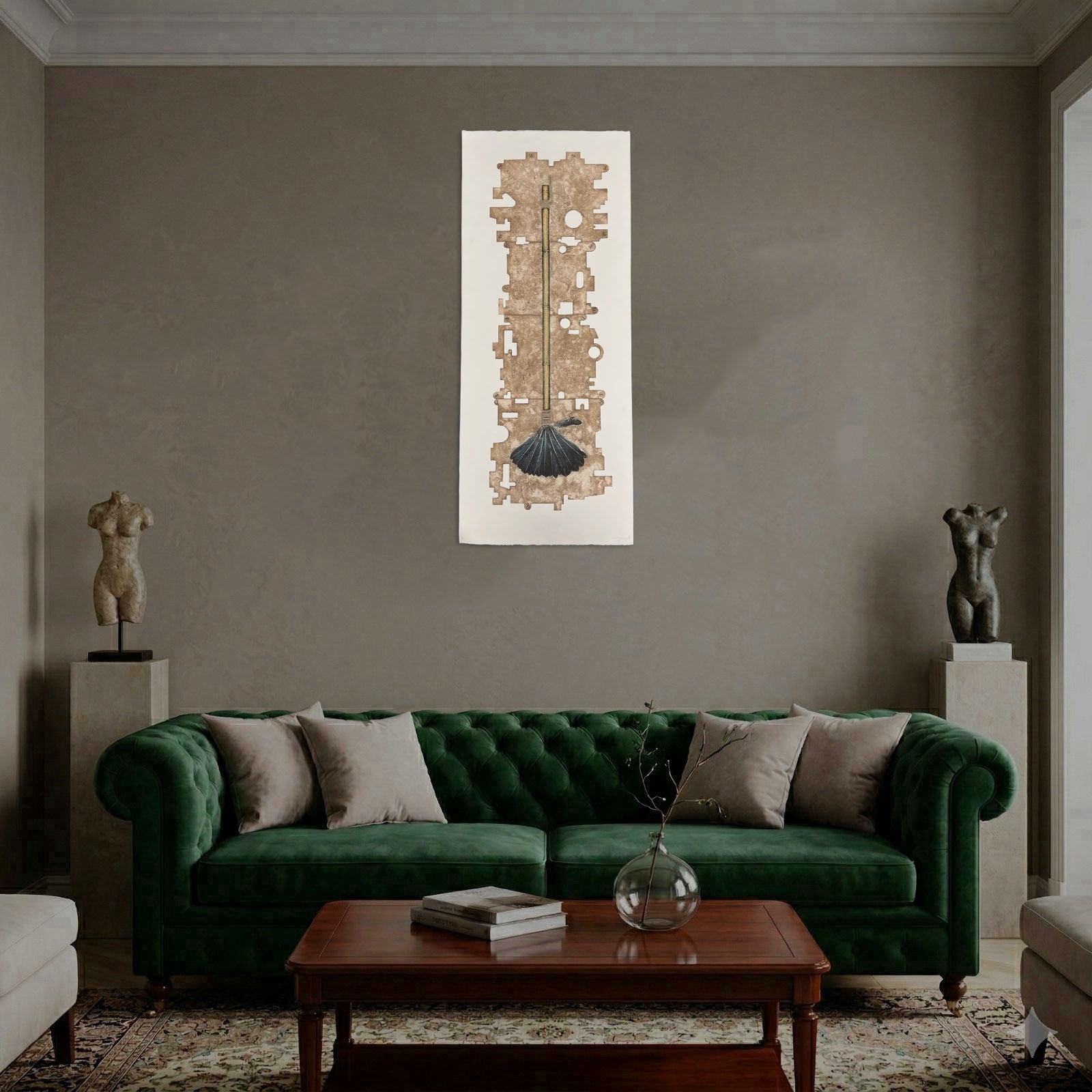 Henry Ramírez "Plumero" 1999 Limited Signed Fine Wall Art Print