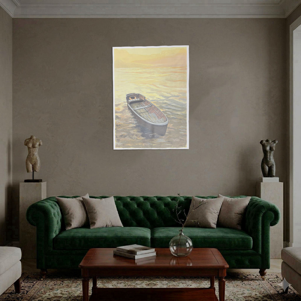 Gian Marco Montes "La Barca" P.T. 2003, Limited Fine Wall Art Print, 100 x 70 cm