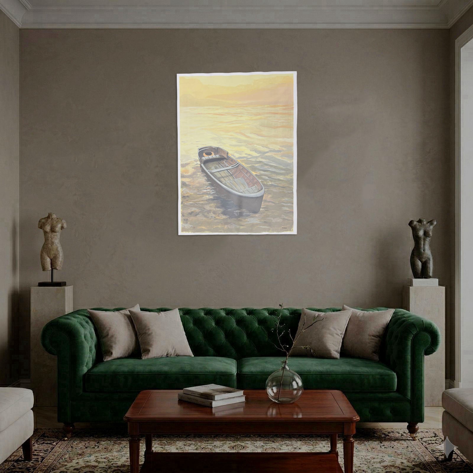 Gian Marco Montes "La Barca" P.T. 2003, Limited Fine Wall Art Print, 100 x 70 cm