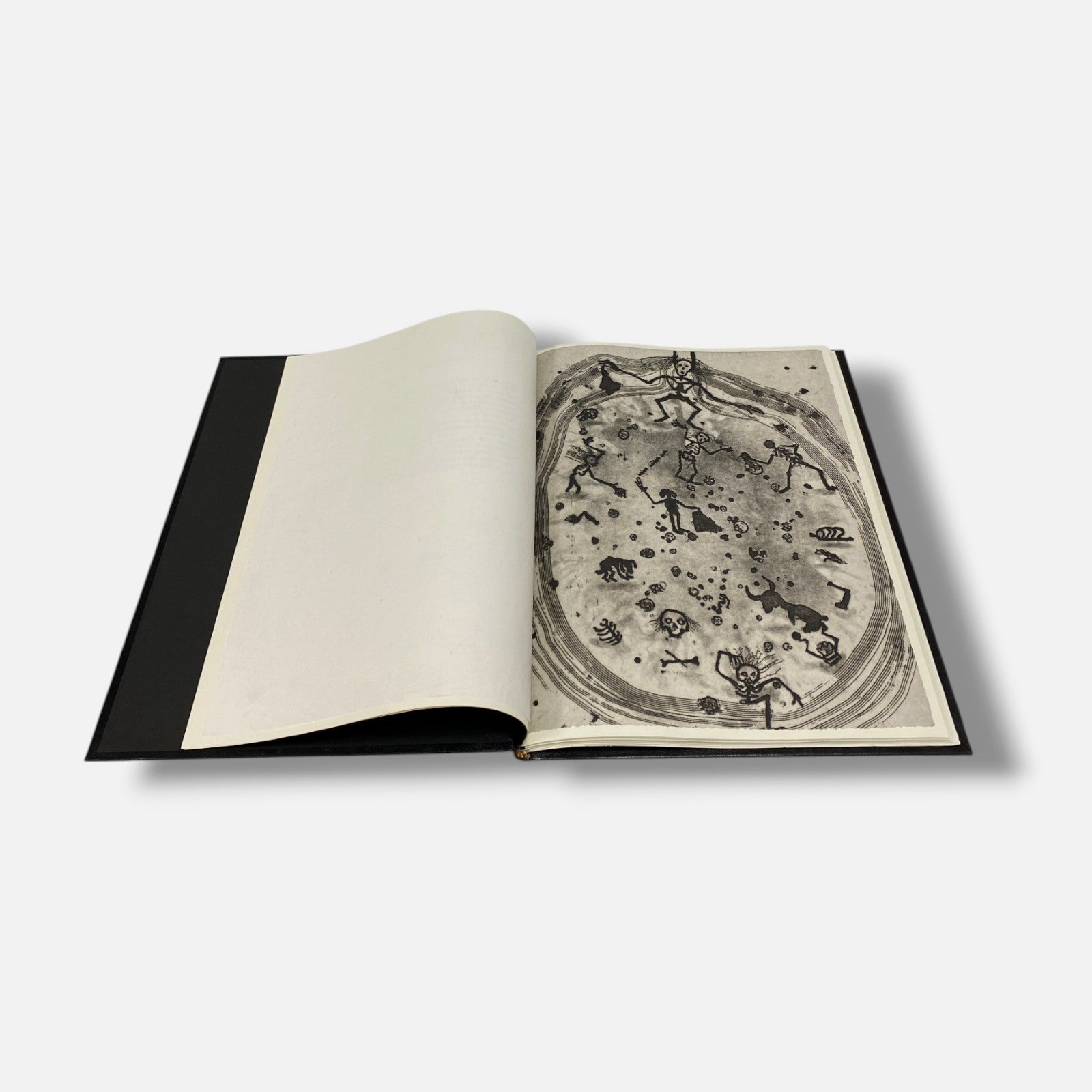 Sergio Hernández "Sueño De La Muerte" 9-Piece Fine Art Book Set | 56.5 x 76 cm