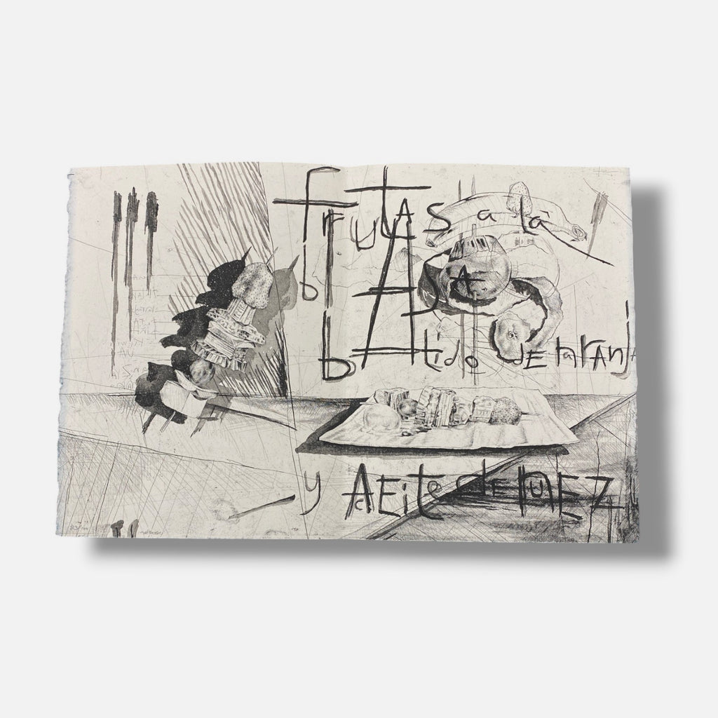 Andrés Nagel "4 Medios Platos y 2 Medios Postres" 6-Piece Fine Art Print Set