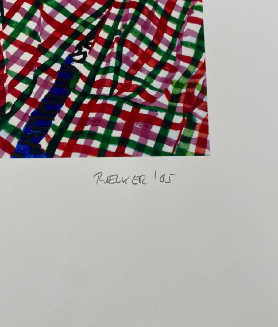 Jochen Twelker "Frenzy" 2005, Signed Limited Fine Wall Art Print | 80 x 51 cm