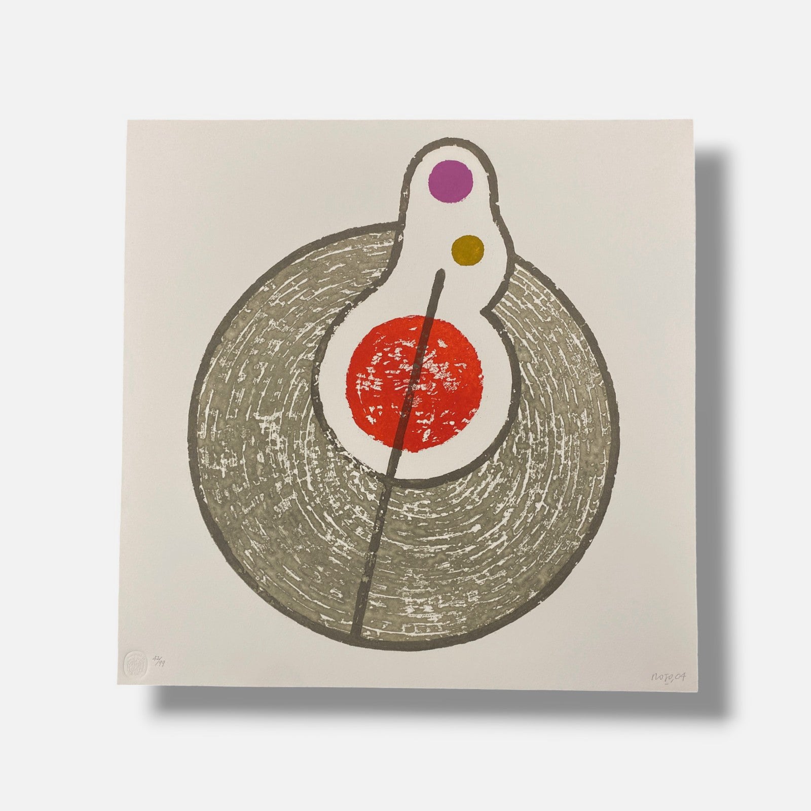 Vicente Rojo Almazán "Islas De Luz" 2004, 4-Piece Fine-Art Print Set, 50 x 50 cm