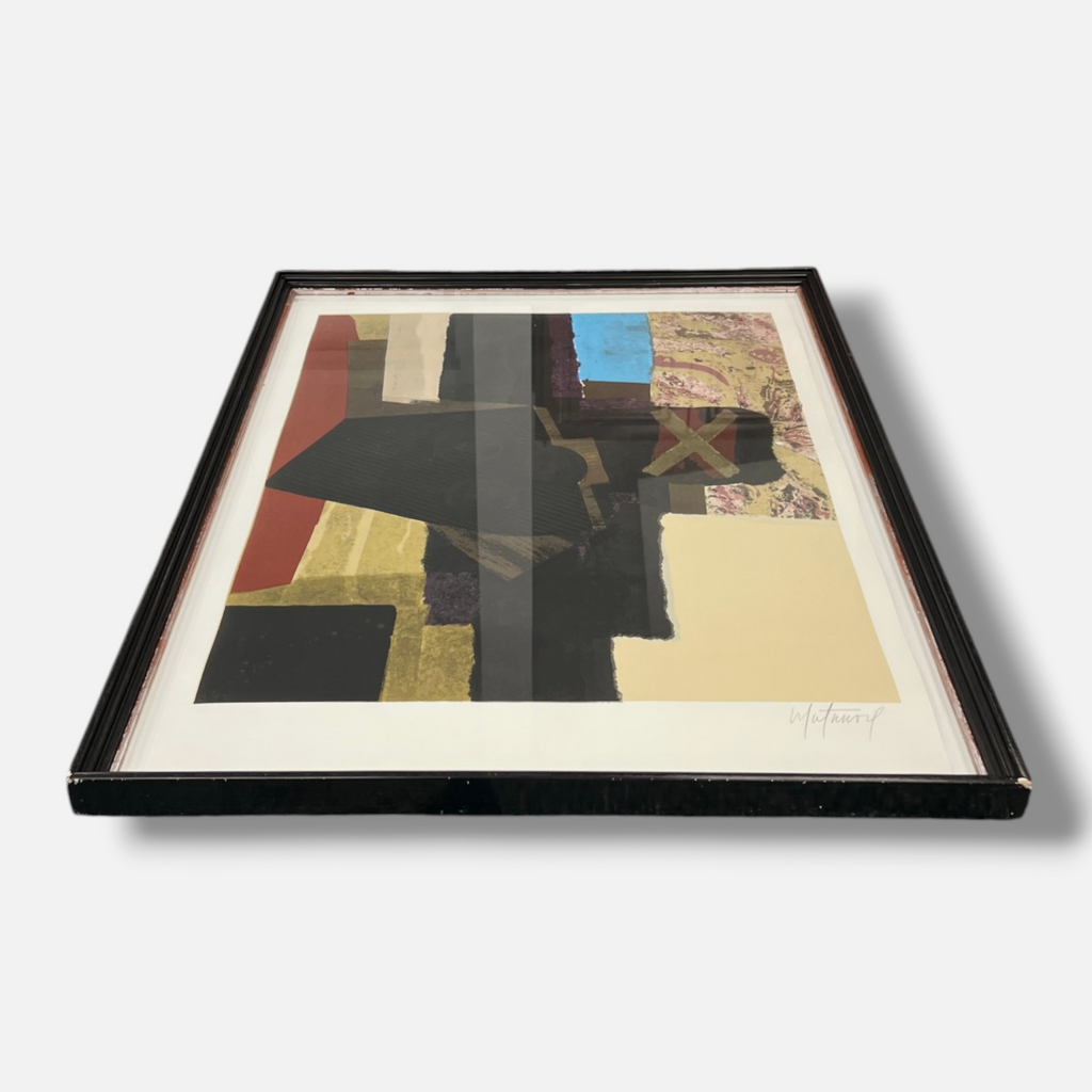 Osvaldo Matamoro "S/T I", 2004 Limited Signed Fine Framed Wall Art
