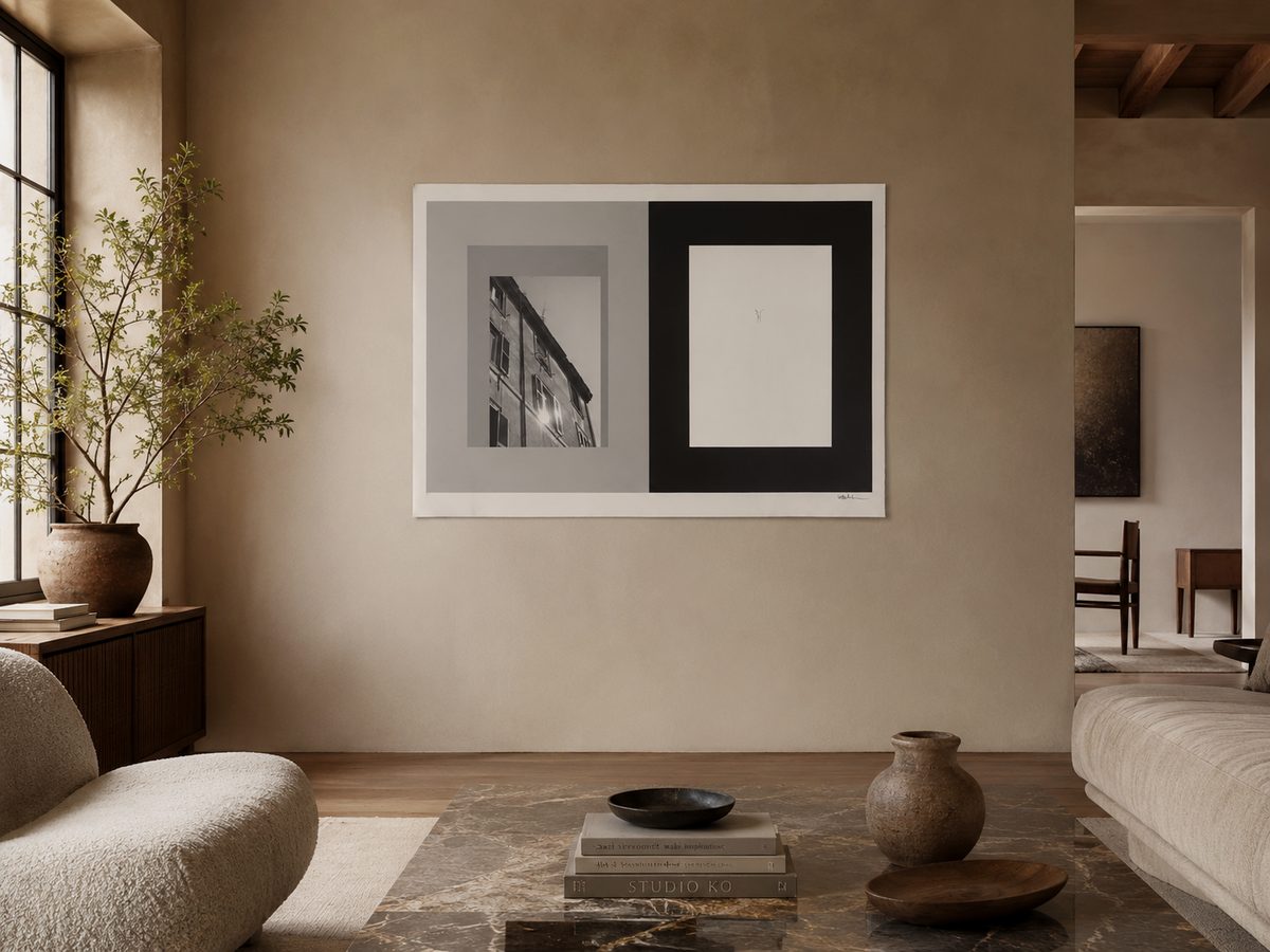 Wolfgang Berkowski "Conector III" 2003 /90 Limited Signed Fine Wall Art, 50Lx70W