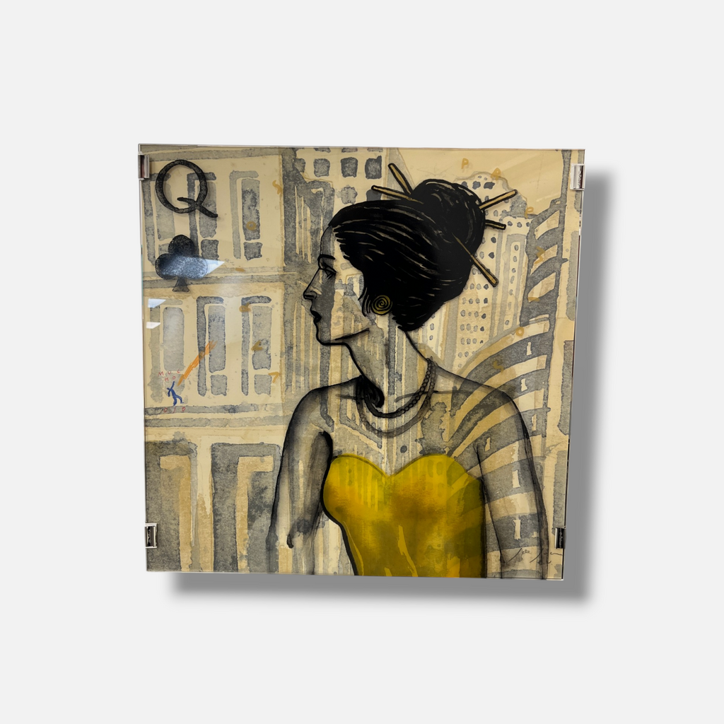 Javier de Juan Martínez "La. Reina de Treboles" Limited Signed Fine Wall Art