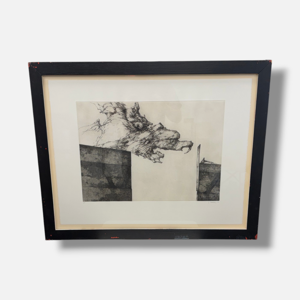 José Hernández "Umbria II" 2003, Framed Limited Signed Wall Art | 50x75 cm,