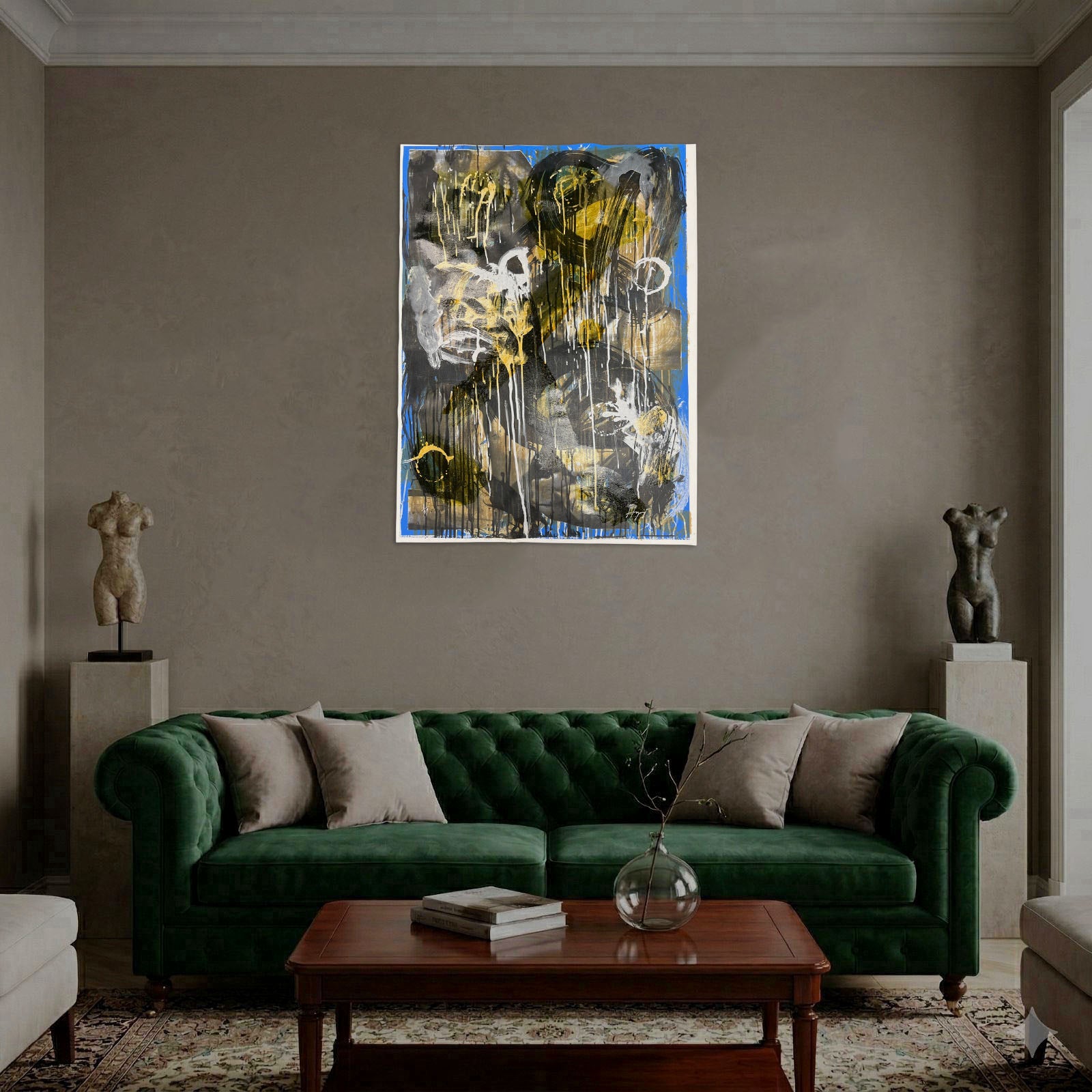 Rodolfo LLopiz Cisneros "Mientras Mas Miras Menos Ves" 2003, Fine Wall Art