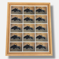 Darío Villalba "Sin Titulo" Framed Limited Signed Fine Wall Art | 106 x 76 cm